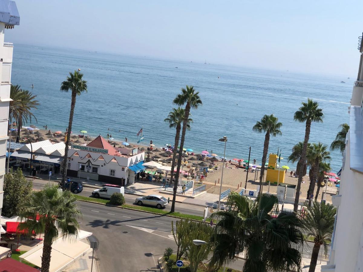 Victoria Luxury Beachfront Apartment In Benalmadena Costa Kültér fotó